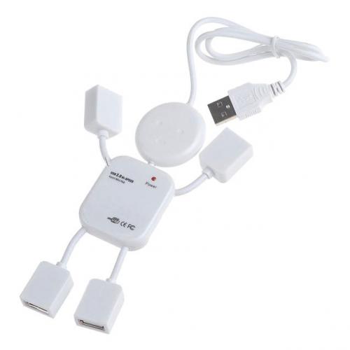 Хаб USB 2.0 4 порта (человечек) [2419]