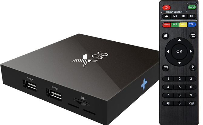 Телевизионная приставка Smart TV BOX X96 2/16 (android 6.0.1, Wi-fi, Lan)