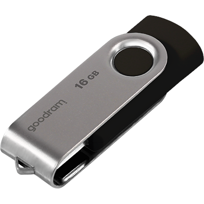 Флешка 16GB GOODRAM UTS3 (Twister) USB3.0, Black [UTS3-0160K0R11]