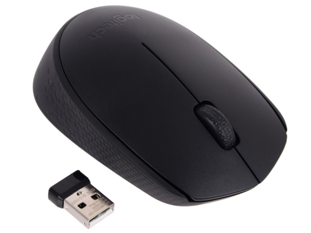 Мышь беспроводная Logitech B170 (910-004798) Black USB