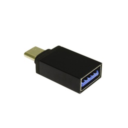 [008588] Адаптер Lapara USB Type-C male на USB 3.0 Female OTG для Xiaomi, Meizu, LG, Nexus, черный [LA-MaleTypeC-FemaleUSB3.0 black]