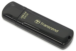 [008878] Флешка 64GB Transcend JetFlash 700 USB 3.0 Black [TS64GJF700]