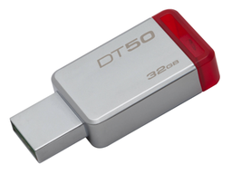 [009064] Флешка 32GB Kingston USB 3.0 DT 50 metall [DT50/32GB]