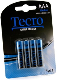 [009875] Батарейка Tecro Extra Energy Alkaline AAA/LR03