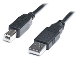 [010083] Кабель REAL-EL USB2.0 AM-BM 3m black
