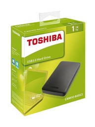 [010096] Зовнішній жорсткий диск 2.5&quot; USB 1.0TB Toshiba Canvio Basics Black (HDTB410EK3AA)