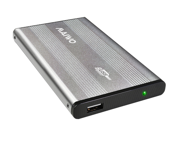 Карман Maiwo внешний для HDD 2,5&quot; SATA USB2.0 [K2501A-U2S silver]