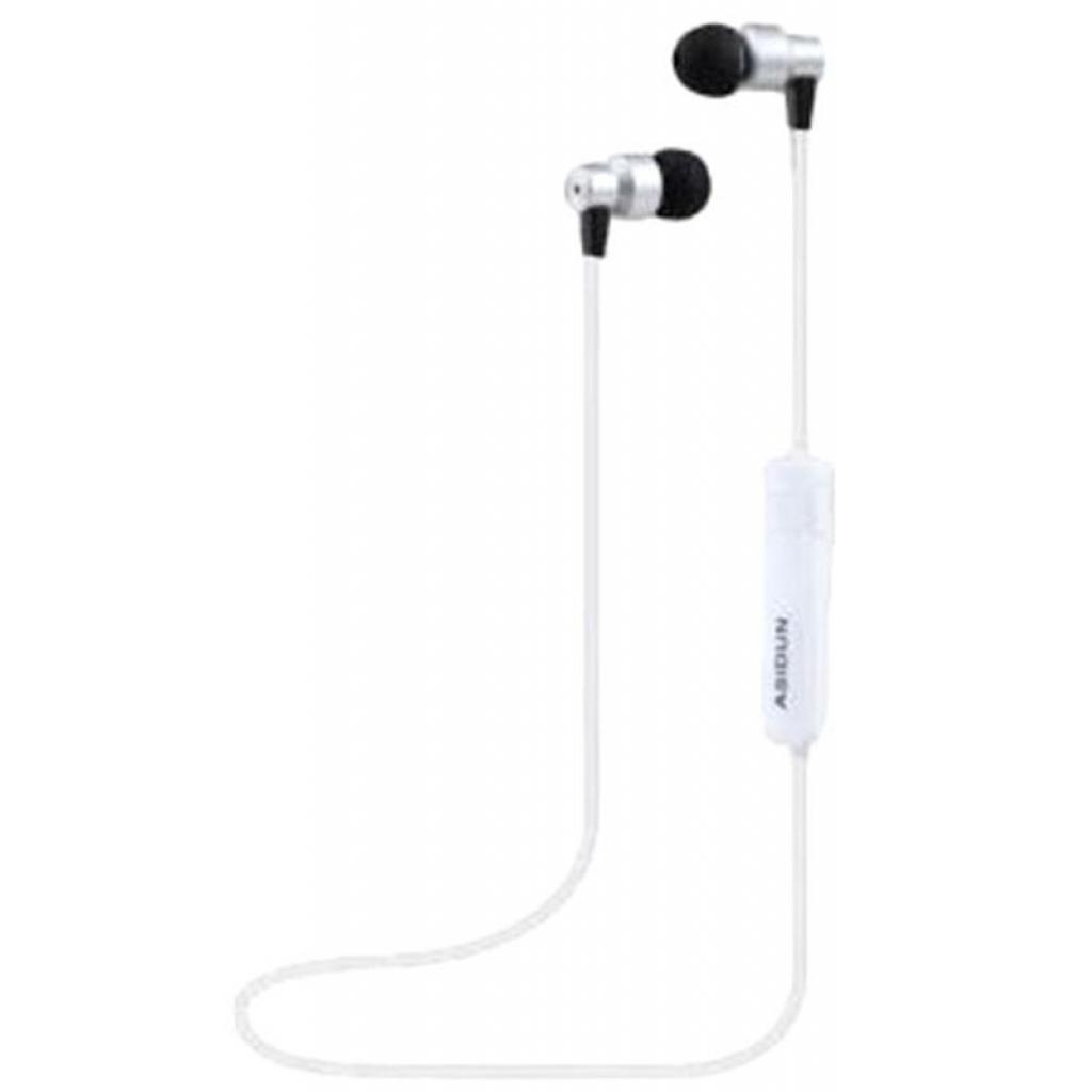 Наушники Smartfortec Asidun S9 с микрофоном беспроводные Bluetooth 4.0 вкладыши белые [Asidun S9 white]