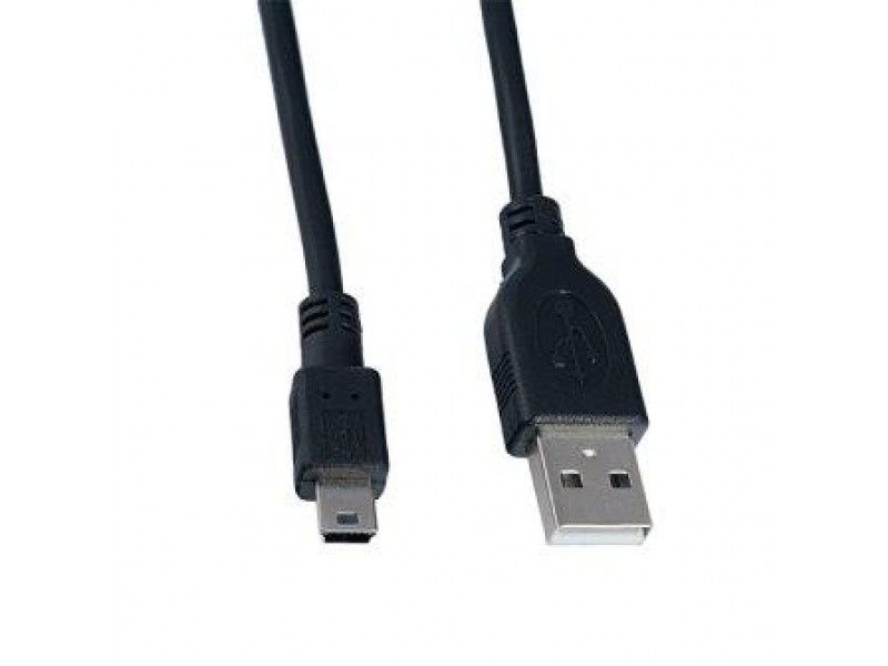 Кабель USB 2.0 (AM/Mini 5 pin) 3m, черный [5446]