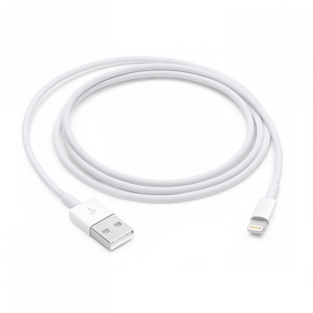 USB Lightning iPhone white