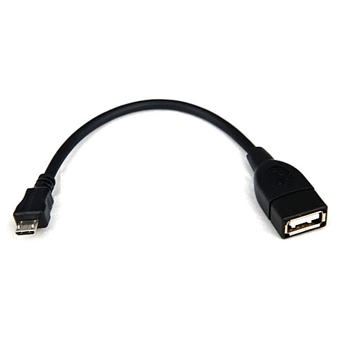 Кабель USB 2.0 AF/Micro-B OTG, 0.1m [788]
