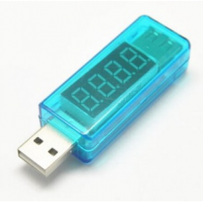 USB тестер Charger Doctor напряжения (3-7.5V) и тока (0-2.5A) Blue [7518]