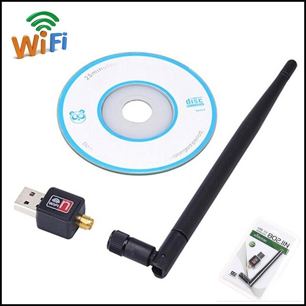 Беспроводной сетевой адаптер с антенной 10см Wi-Fi-USB CL-UW04 , 802.11bgn, 150MB, 2.4 GHz, WIN7/XP/Vista/2K/MAC/LINUX, Blister Q400 [CL-UW04]