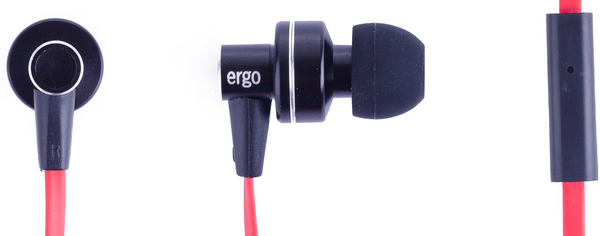 Наушники с микрофоном ERGO ES-900i Black [ES-900Bi]