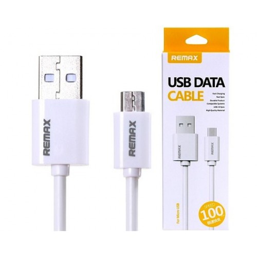 Кабель USB Remax Micro Fast Data Cable RC-007m 1м белый
