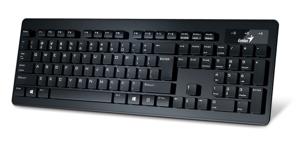 Клавиатура GENIUS SlimStar 130 USB Black (USB, Чёрный) (31300714106)