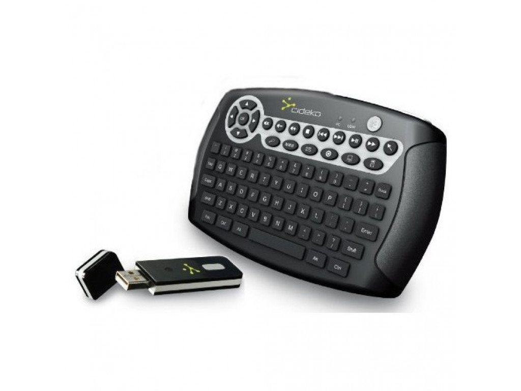 Беспроводной QWERTY пульт Cideko AVK 02 с клавиатурой