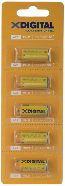 Батарейка X-DIGITAL A23 (12V), цена за шт.