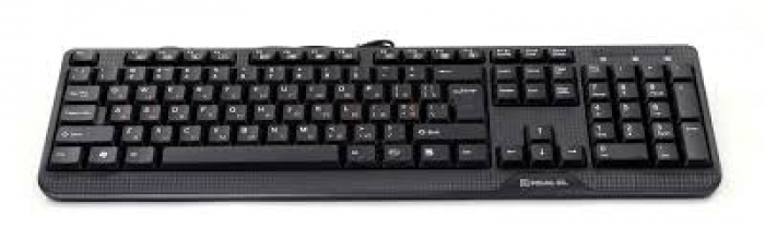 Клавіатура REAL-EL Standard 502 Black, USB [EL123100023]