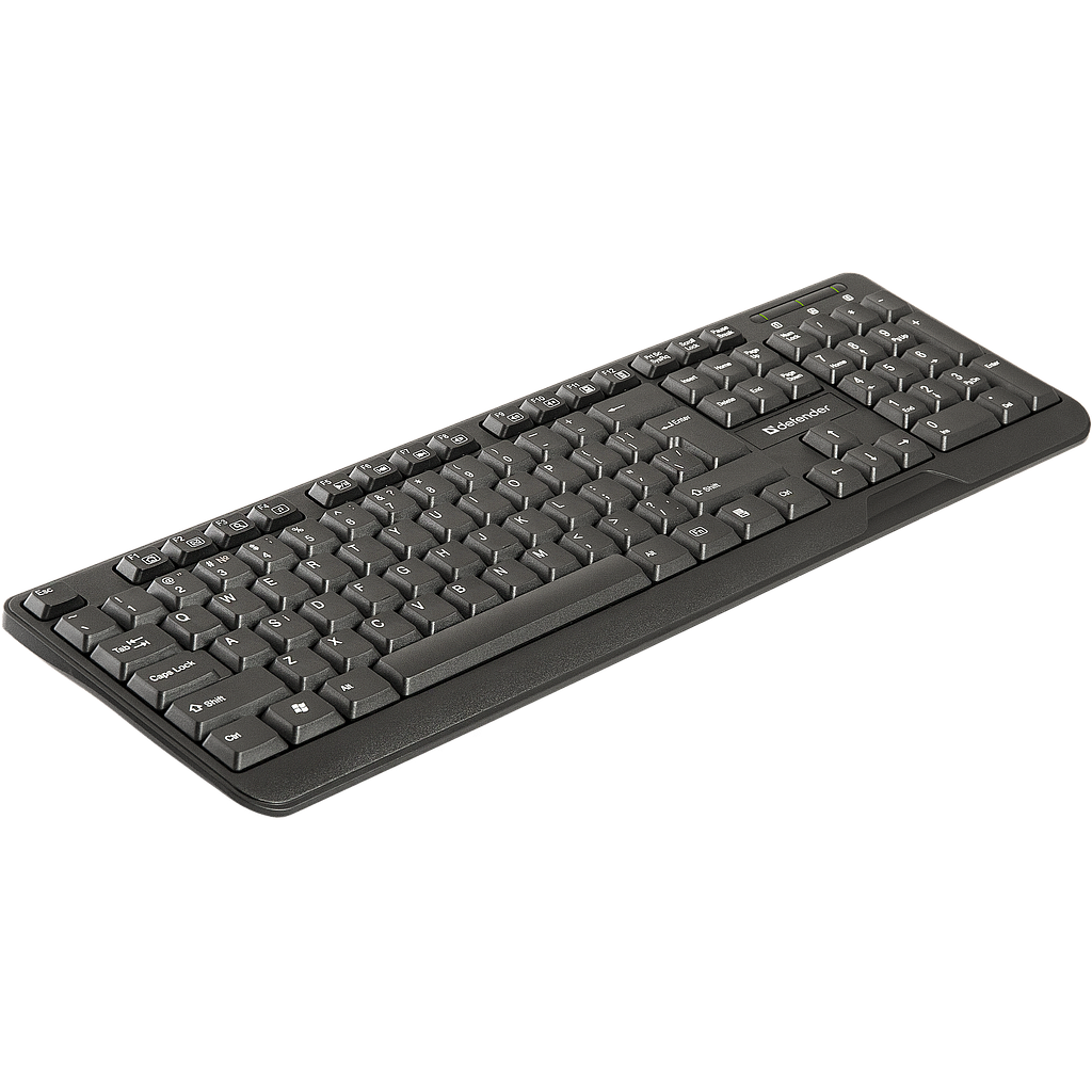 Клавіатура Defender OfficeMate HM-710, USB, Black [45710]