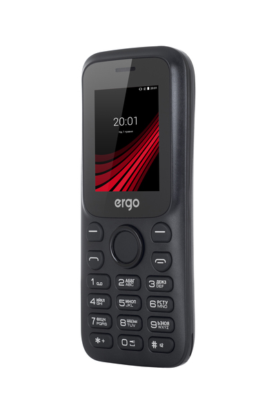 Мобильный телефон ERGO F182 Point Dual Sim (black)