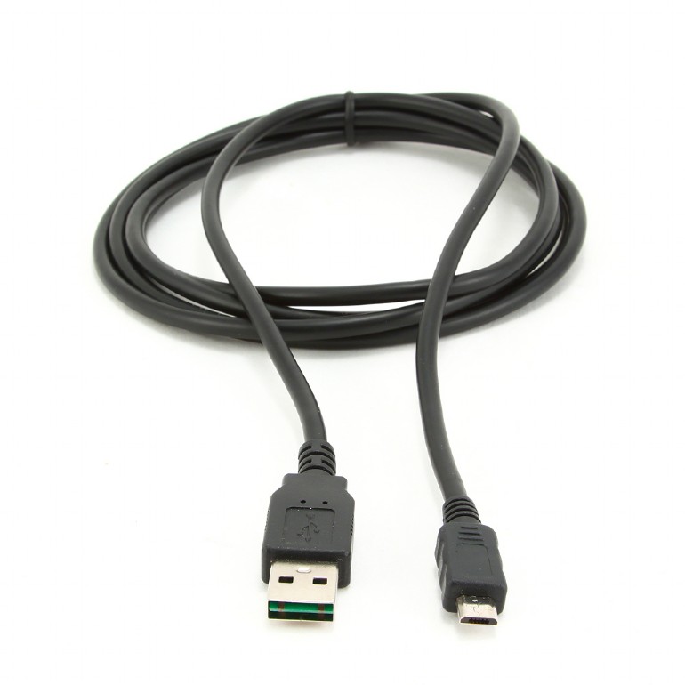 Кабель Cablexpert USB 2.0 A-папа/Micro B-папа, двусторонний разъем [CC-mUSB2D-1M]