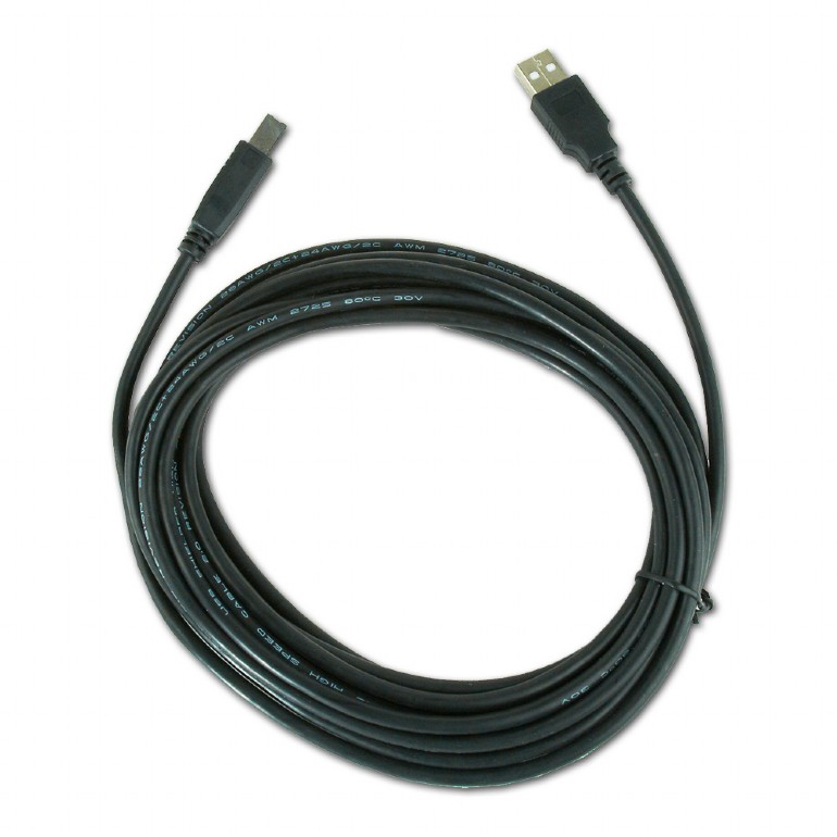 Кабель Cablexpert USB2.0, A-M/B-M,4,5 м, премиум [CCP-USB2-AMBM-15]