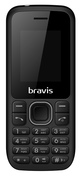 Мобильный телефон BRAVIS C183 Rife Dual Sim (black)