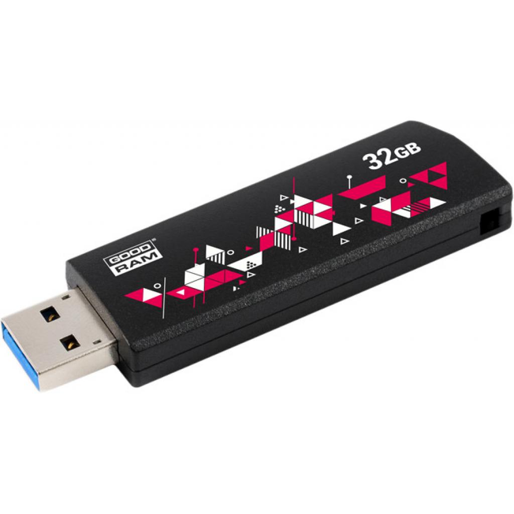 Флешка 32GB Goodram UCL3 Cl!ck Black USB 3.0 [UCL3-0320K0R11]