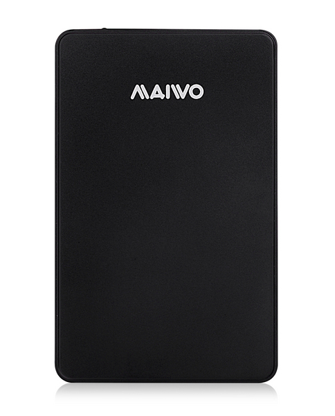 Карман Maiwo внешний для 2.5&quot; SATA/SSD HDD через USB3.0 безвинтов. крепление пластик, black [K2503D black]