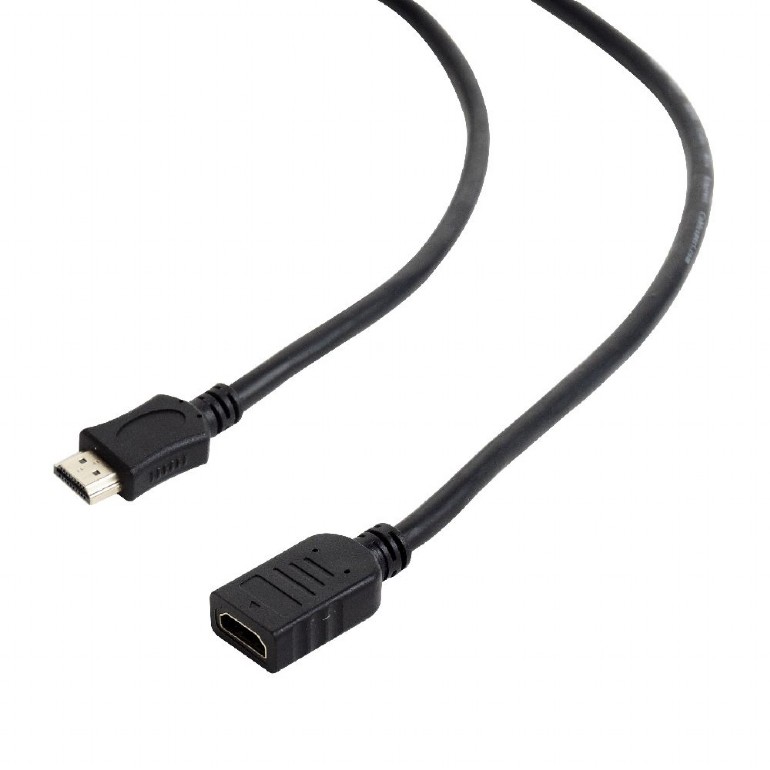 Кабель Cablexpert HDMI-M - HDMI-F 3.0m, v2.0, Black