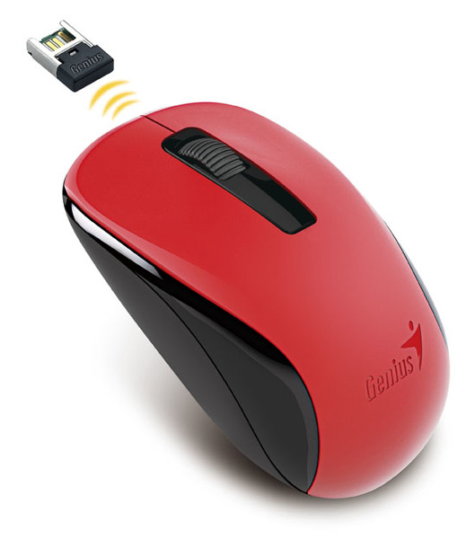 Мышь  беспроводная GENIUS Wireless NX-7005 BlueEye, Red [31030127103]