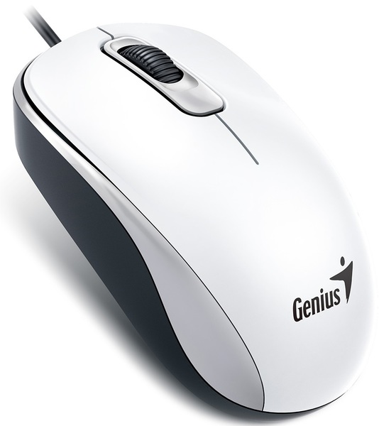 Мышь  GENIUS DX-110 USB, White [31010116102]