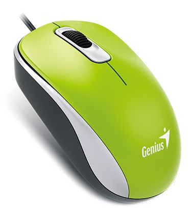 Миша GENIUS DX-110 USB, Green [31010116105]