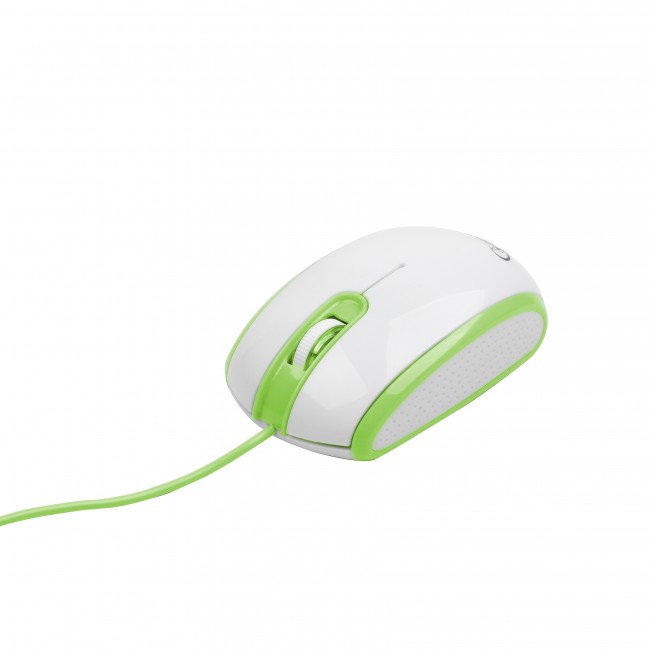 Мышь  Gembird MUS-105-G USB інтерфейс, біло-зелений колір [MUS-105-G]