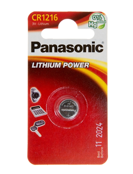 Батарейка Panasonic CR1216