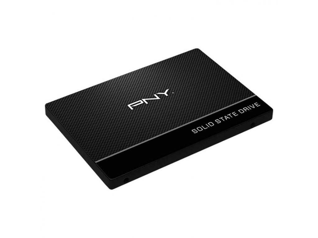 Твердотельный накопитель SSD PNY CS900 120GB, 2.5, SATA 3, 515Mb/s, 490Mb/s, тип чипов 3D TLC, 2.0 млн.часов,(SSD7CS900-120-PB)