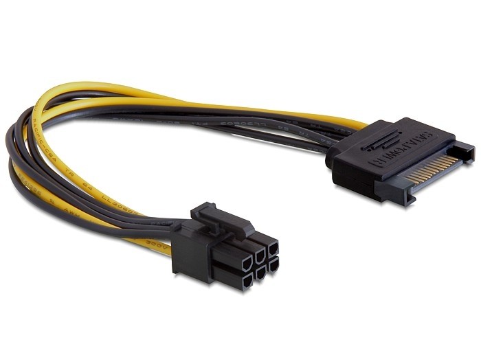 Кабель Cablexpert CC-PSU-SATA питания внутренний для PCI express [CC-PSU-SATA]