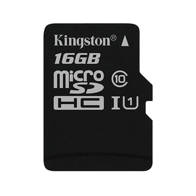 Карта пам'яті Kingston microSDHC (UHS-1) Canvas Select 16Gb class 10 (R-80MB/s) [SDCS/16GBSP]