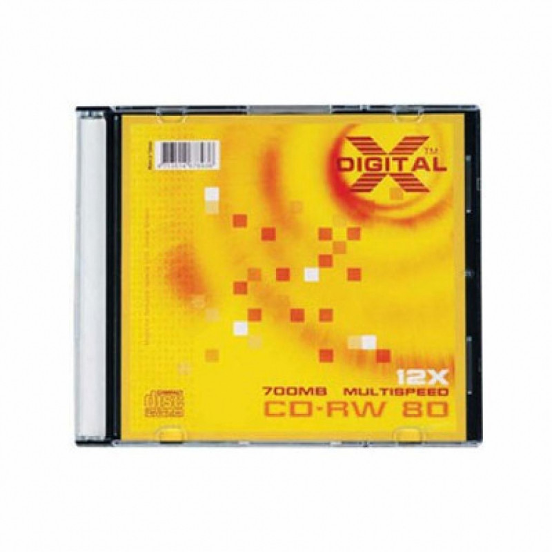 Диск CD-RW X-Digital 700Mb 4x-12x