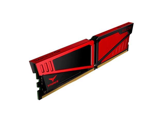 Оперативная память TeamGroup T-Force Vulcan Red DIMM 8GB, DDR4-2400, CL16-16-16-39 [TLRED48G2400HC16BK]
