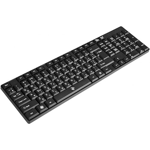 Клавіатура 2E KS 106 Black (2E-KS106UB)