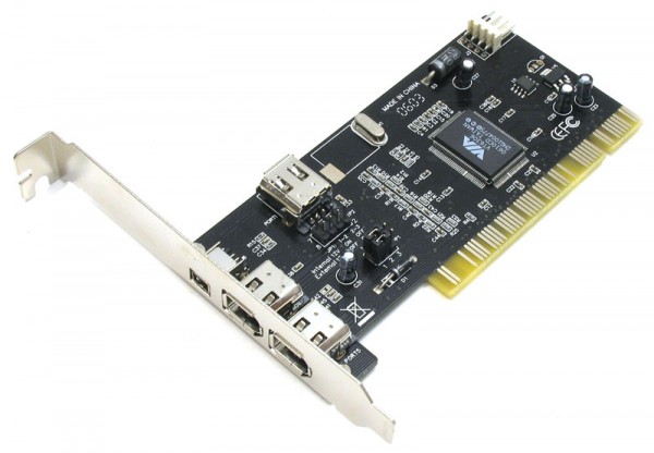 Контроллер PCI=&gt;1394a FireWire 3+1port (VIA chipset)