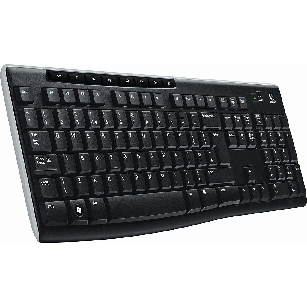 Клавіатура Logitech K270 Black USB Wireless [920-003757]