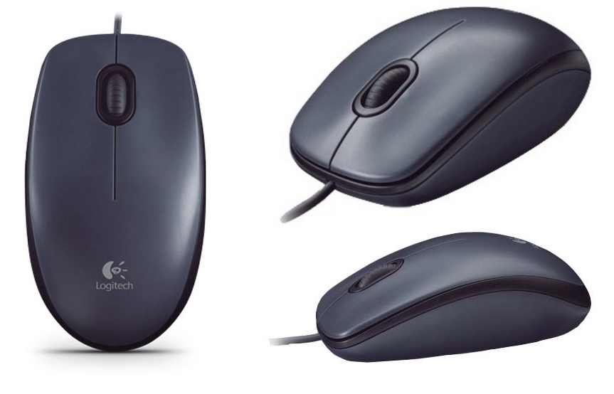 Мышь Logitech M90 (910-001794) черная USB