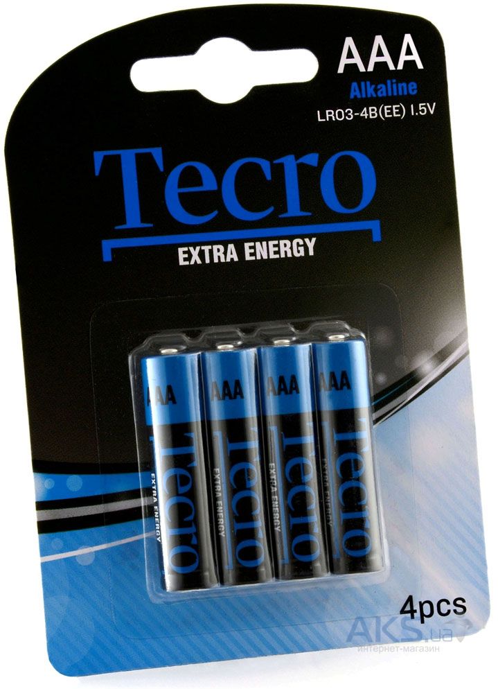 Батарейка Tecro Extra Energy Alkaline AAA/LR03