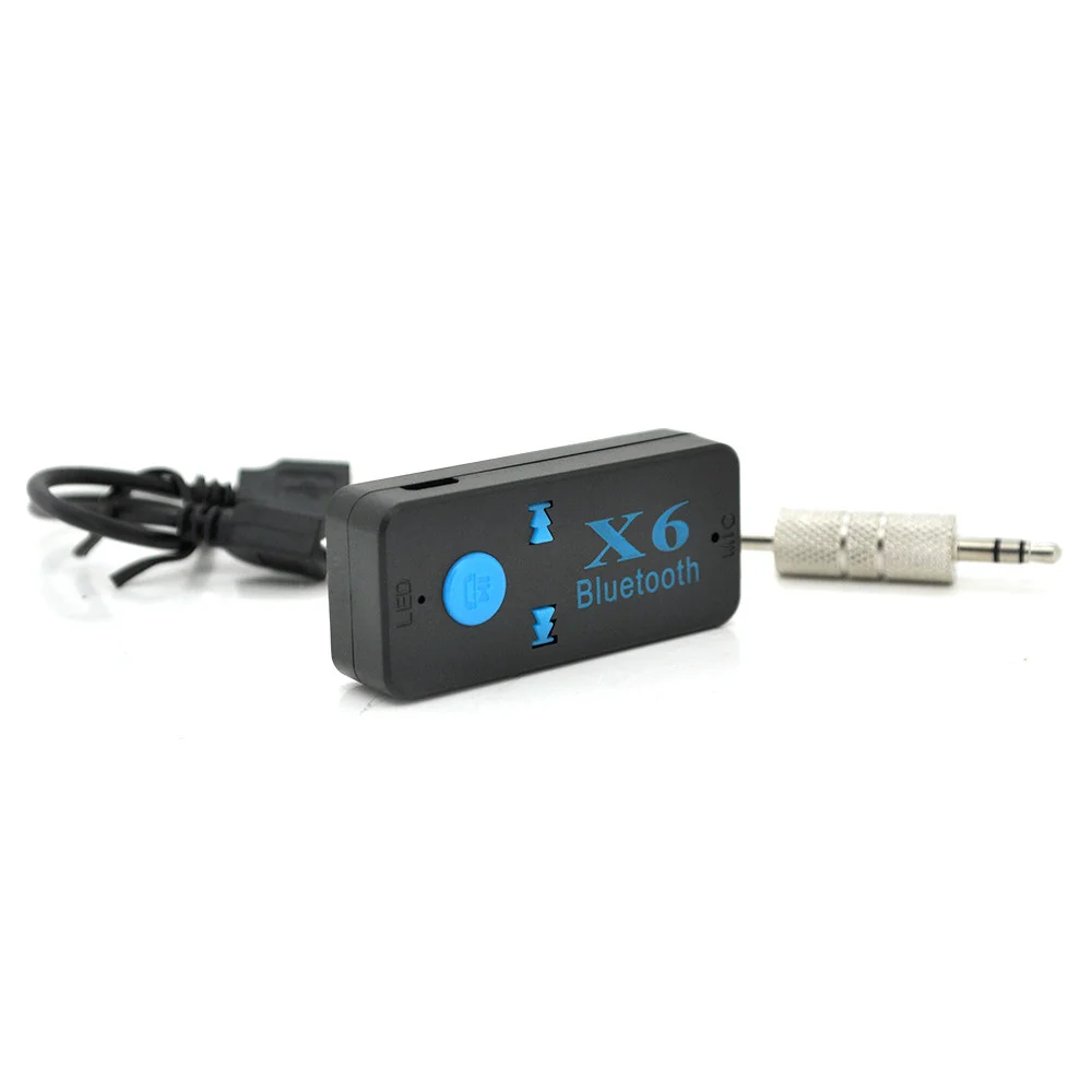 Аудио ресивер Wireless Bluetooth X6 3.5mm AUX Audio Stereo Music Home + TF-card, Bluetooth 4.2