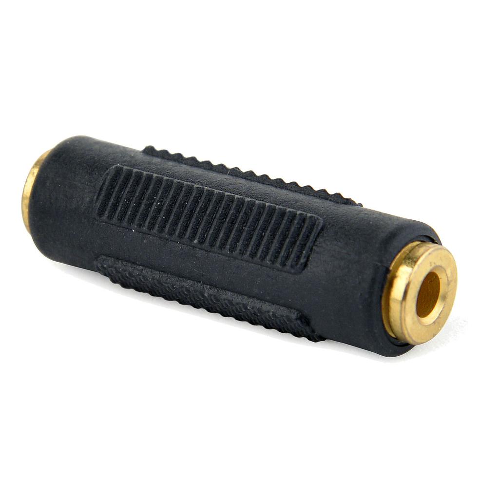 Адаптер Cablexpert (A-3.5FF-01) F 3.5 мм / F 3.5 мм, черный
