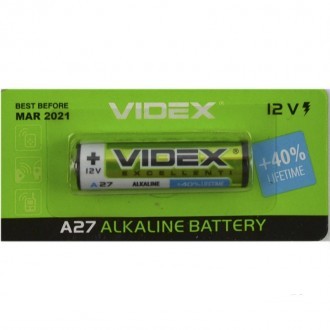 Батарейка VIDEX A27 alkaline