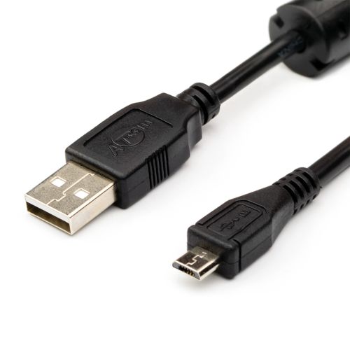 Кабель ATcom USB 2.0 AM/Micro BM 0.8m [9174]